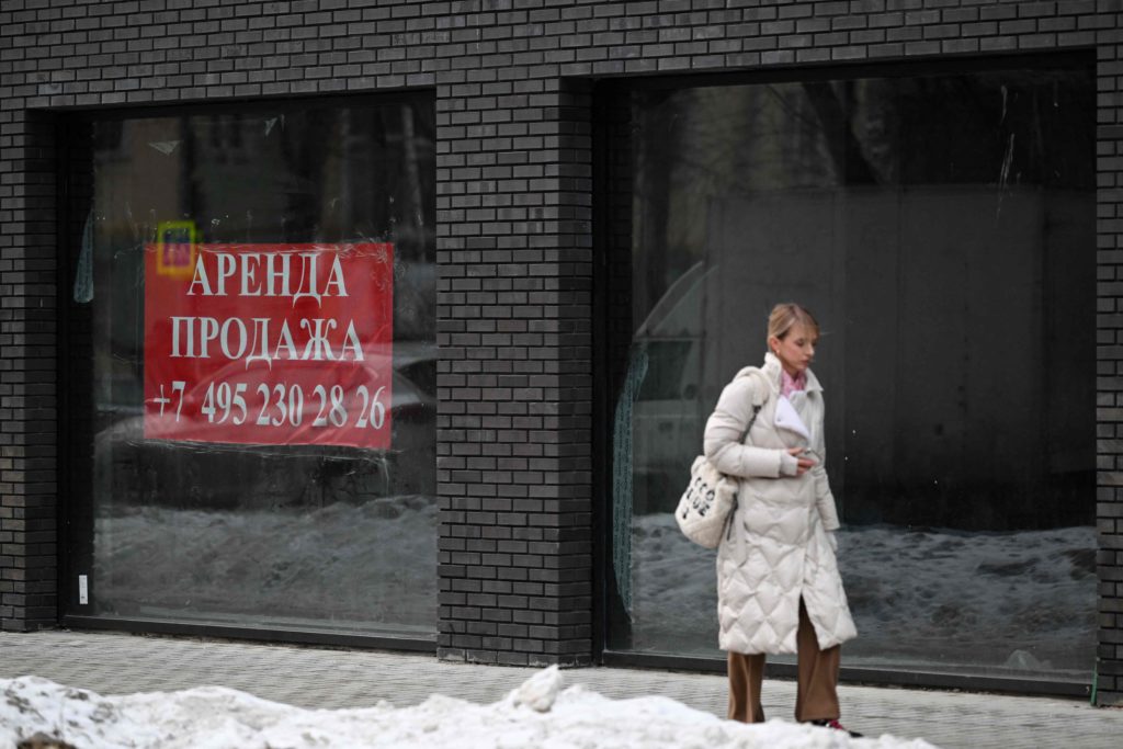 Leerer Laden in Moskau: Eine Folge der Sanktionen?
